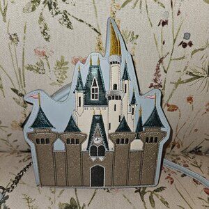 Danielle Nicole Walt Disney World Cinderella Castle Crossbody Purse